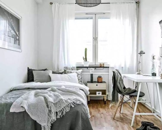 40 Minimalist Style Ideas for the Perfect Dorm Room