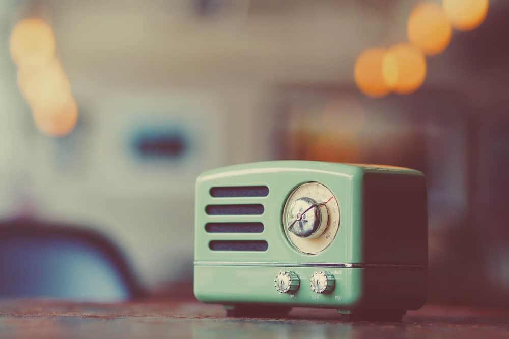 Some people love to listen to their vintage radios. Photo Credit: Mallika Home Studio/Shutterstock