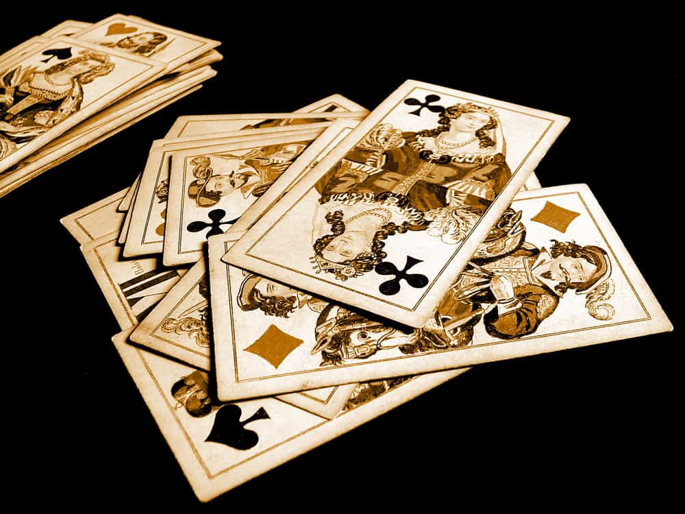 Vintage playing cards can be collectible. Photo Credit: Silviu Hisom/Shutterstock