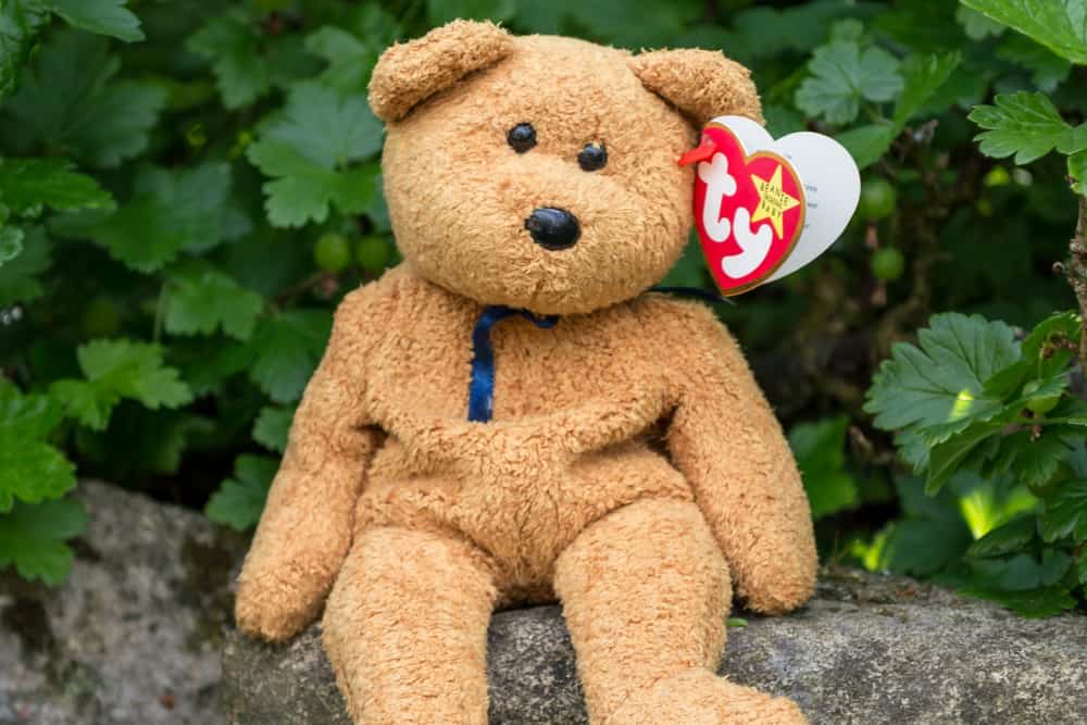Beanie Baby teddy bear. Credit: Shutterstock