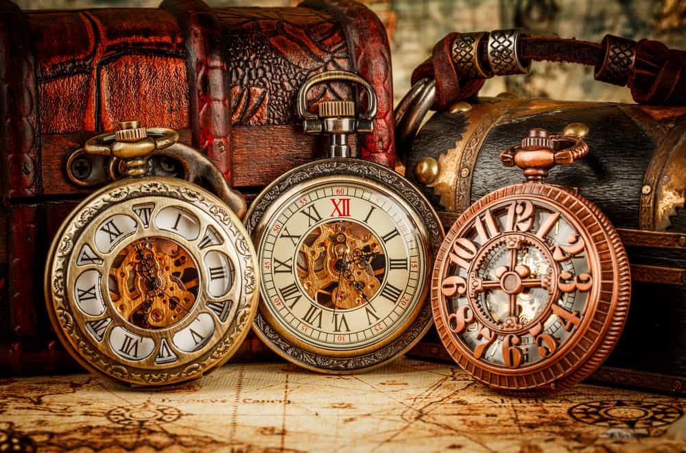 Pocket watches were popular a hundred years ago. Credit: Shutterstock