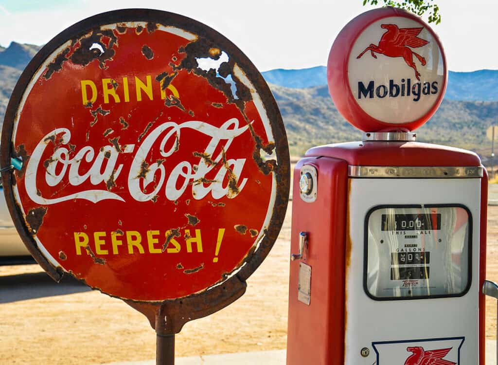 Vintage Coke logo