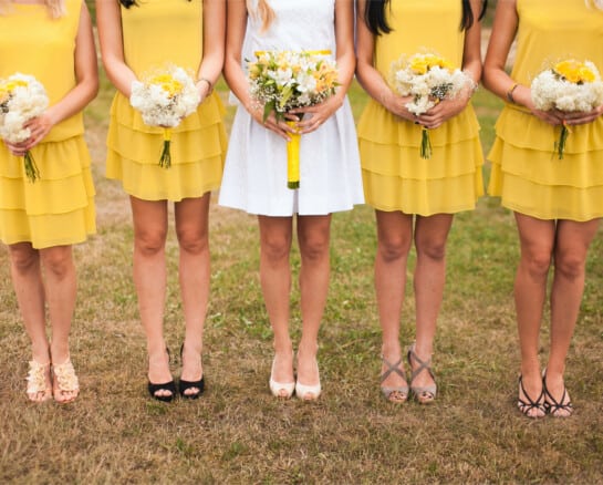 Ridiculous Vintage Bridesmaids Dresses that Should Have Been Burned