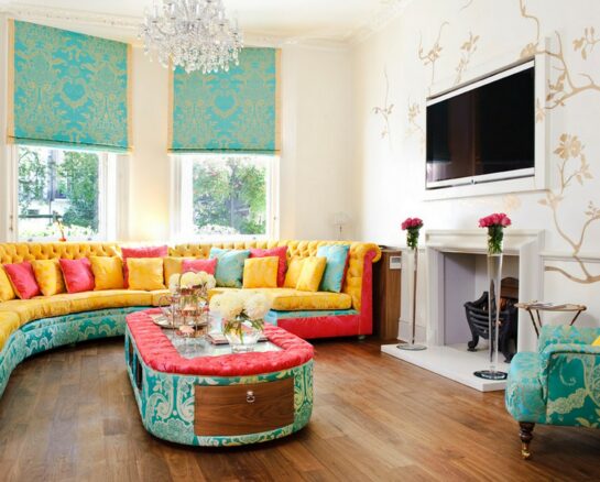 Trendy Colorful Interior Designs for All Those Tired of the Usual