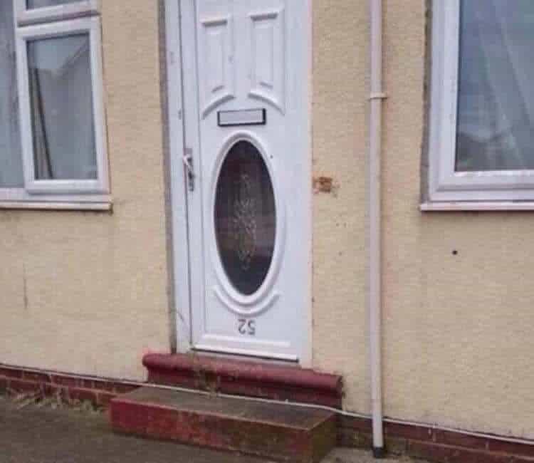 Upside Down Door