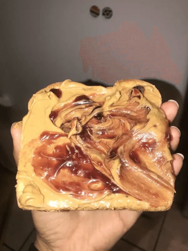 Eating Peanut Butter And Jelly