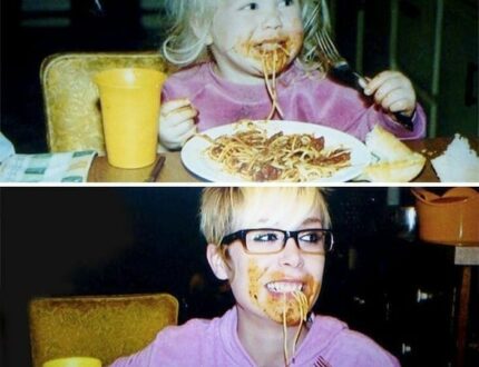 ¿Hicieron qué? Cuando los adultos recrean las fotos de su infancia