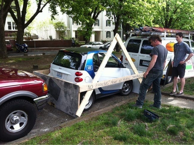 Awful Parking Jobs That Were Given A Justified Dose Of Instant Karma