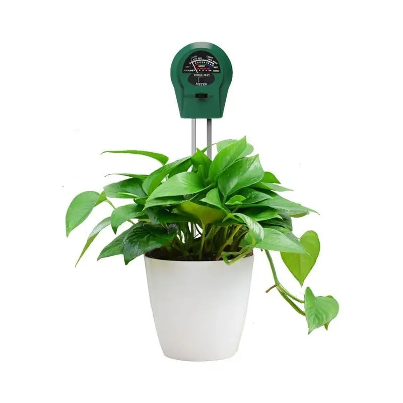 3 In 1 Soil Ph Meter Sunlight Ph Tester Garden Flowers Soil Moisture Sensor Meter Plants