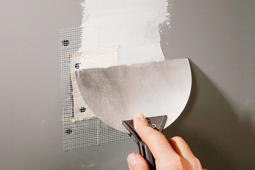 How To Patch Drywall Gray Wall Aadf75af0f5d4ec19704a770bd84efc2