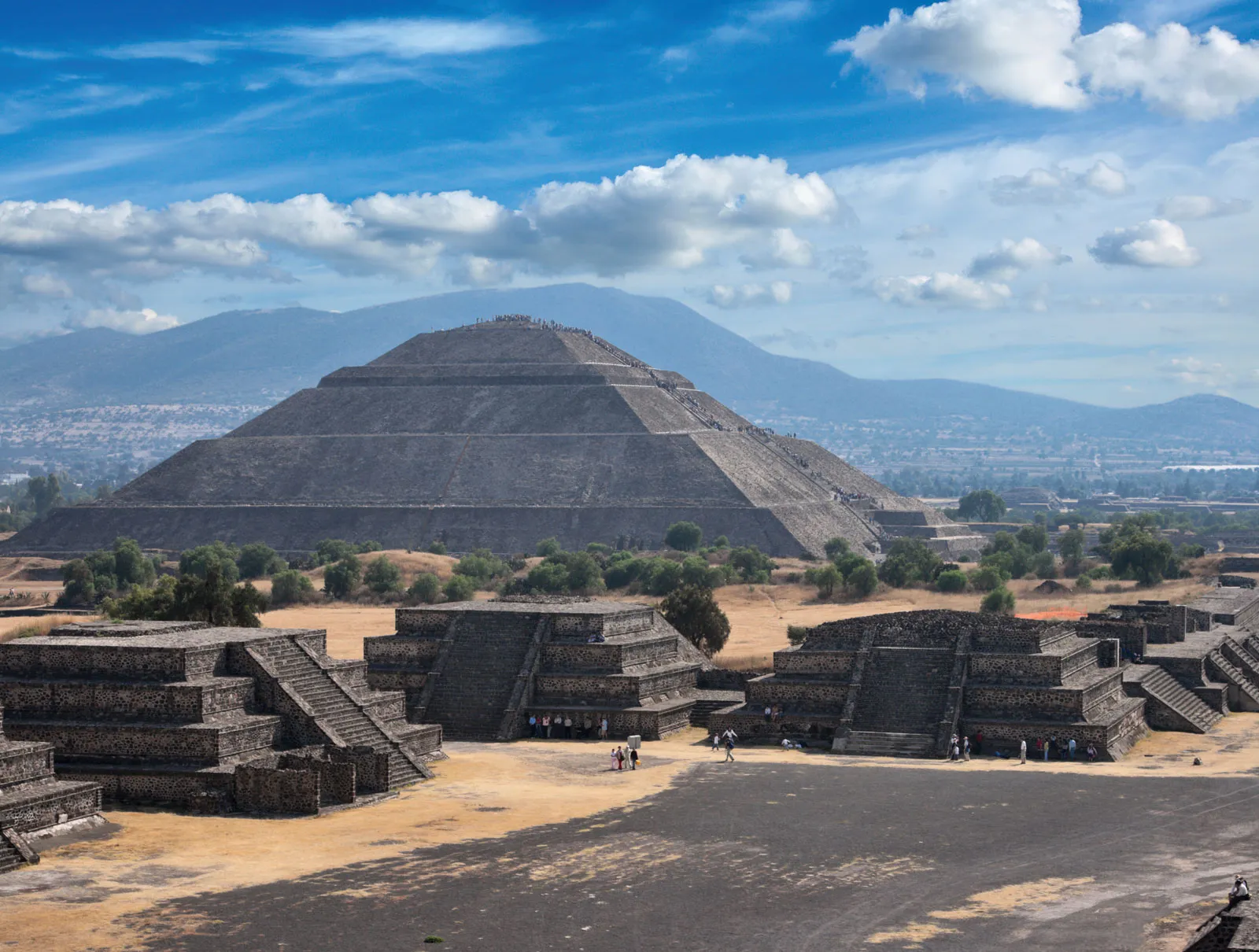 Pyramid Of The Sun City Mexico Teotihuacan