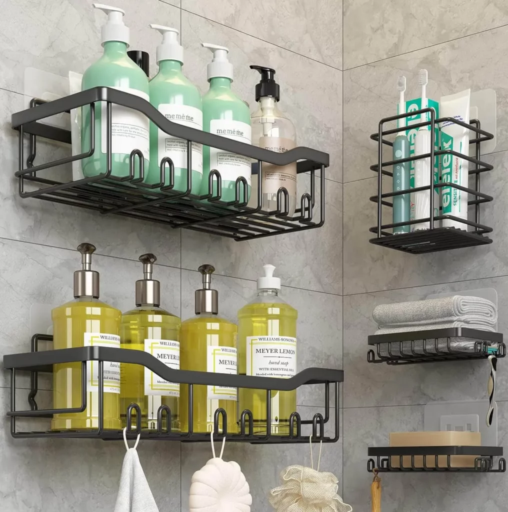 Durable And Stylish Shower Shelves