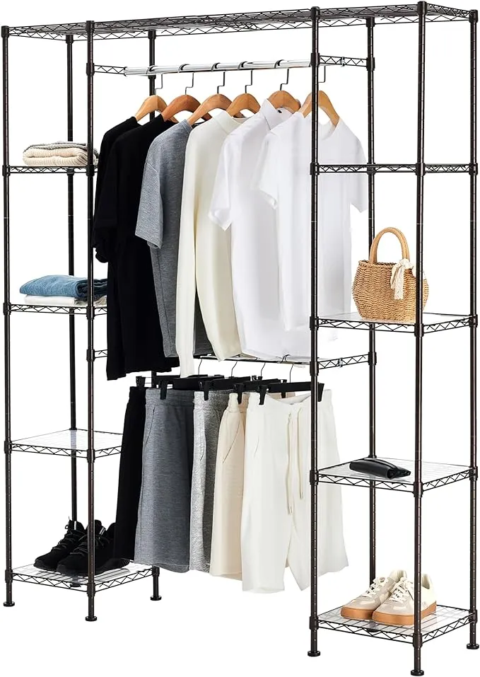 Spacious And Efficient Closet Organizer For Under $90