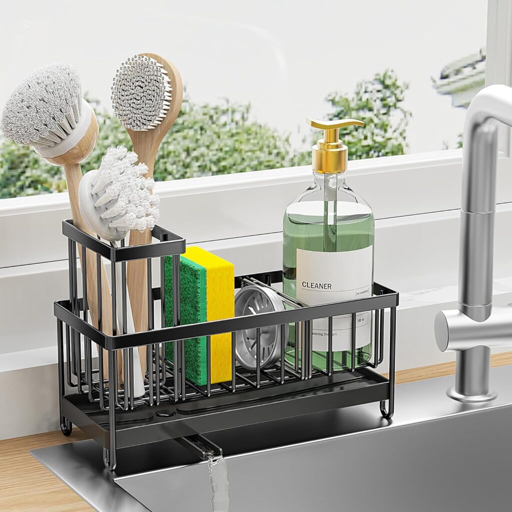 Sponge Holder For Kitchen Sink