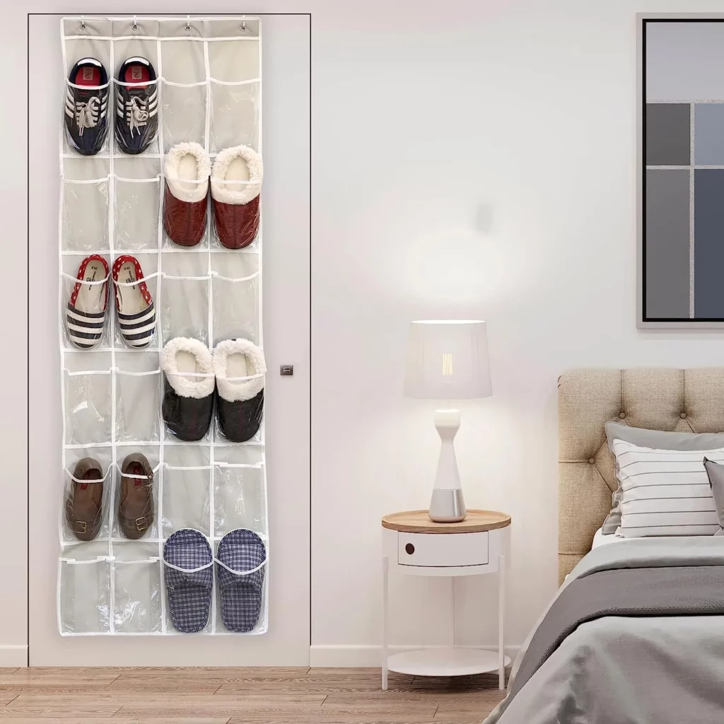 The Hugely Popular Over The Door Shoe Organizer With Over 70,000 5 Star Ratings