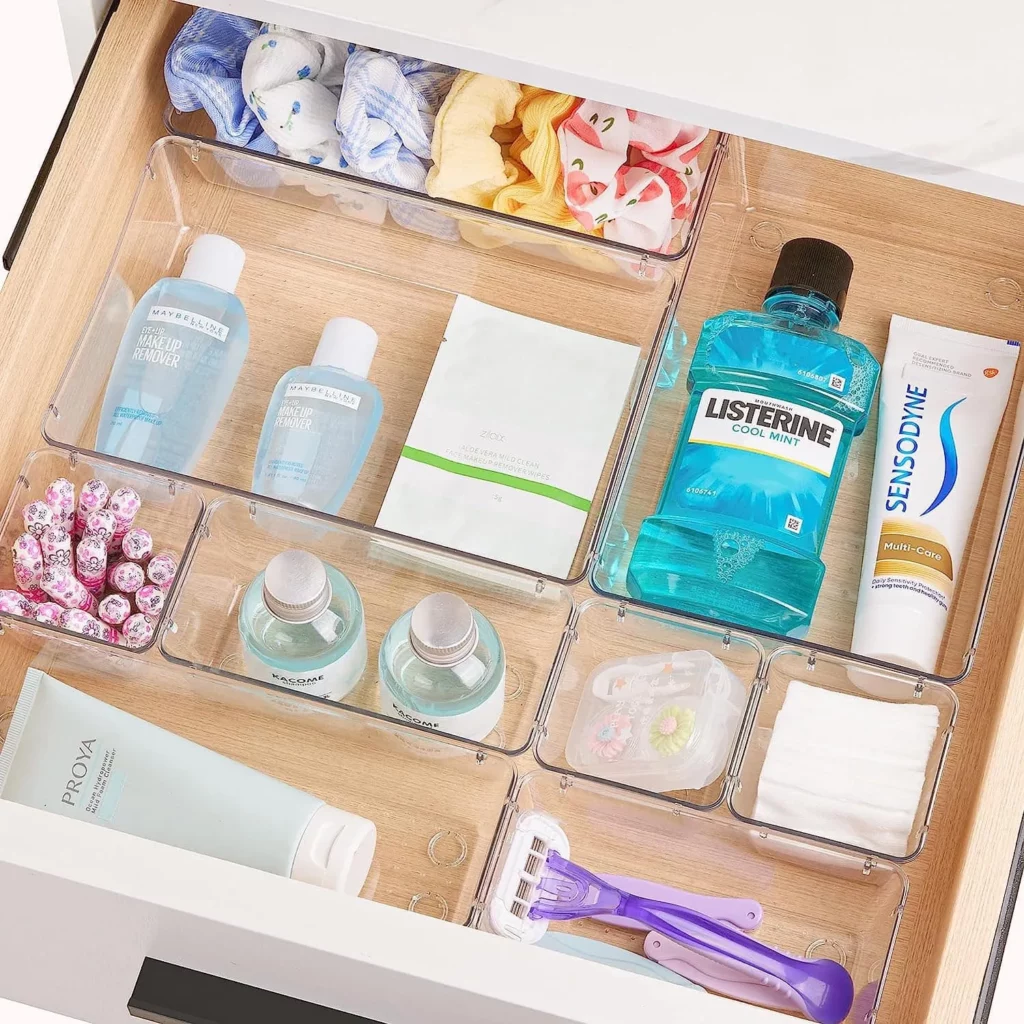 Versatile And Efficient Drawer Organizers